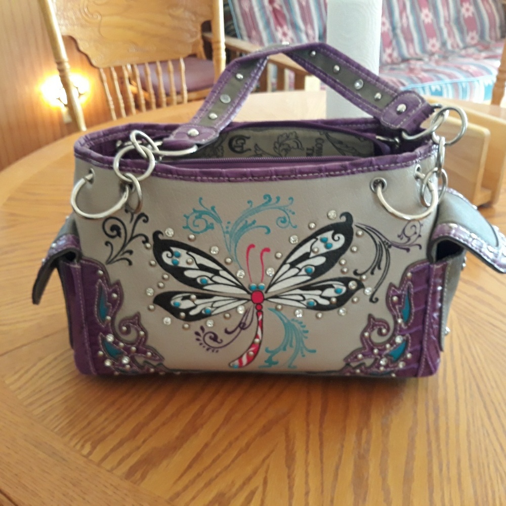 Dragonfly Concealed carry purse